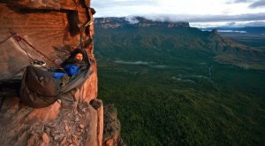 cliff camping